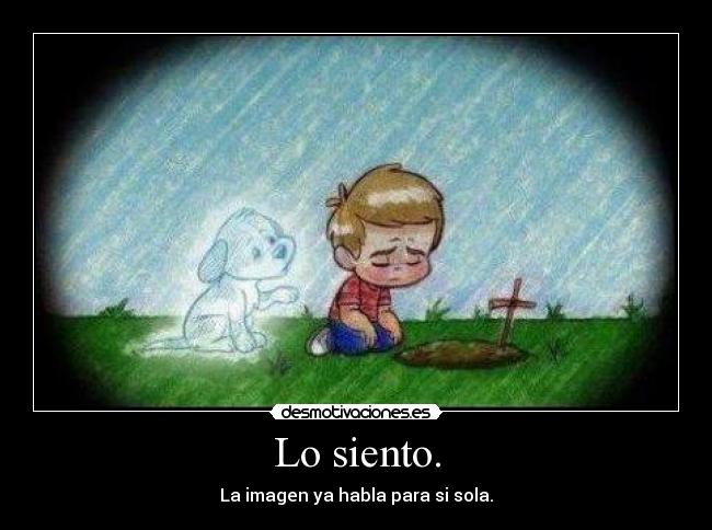 Lo siento. - La imagen ya habla para si sola.