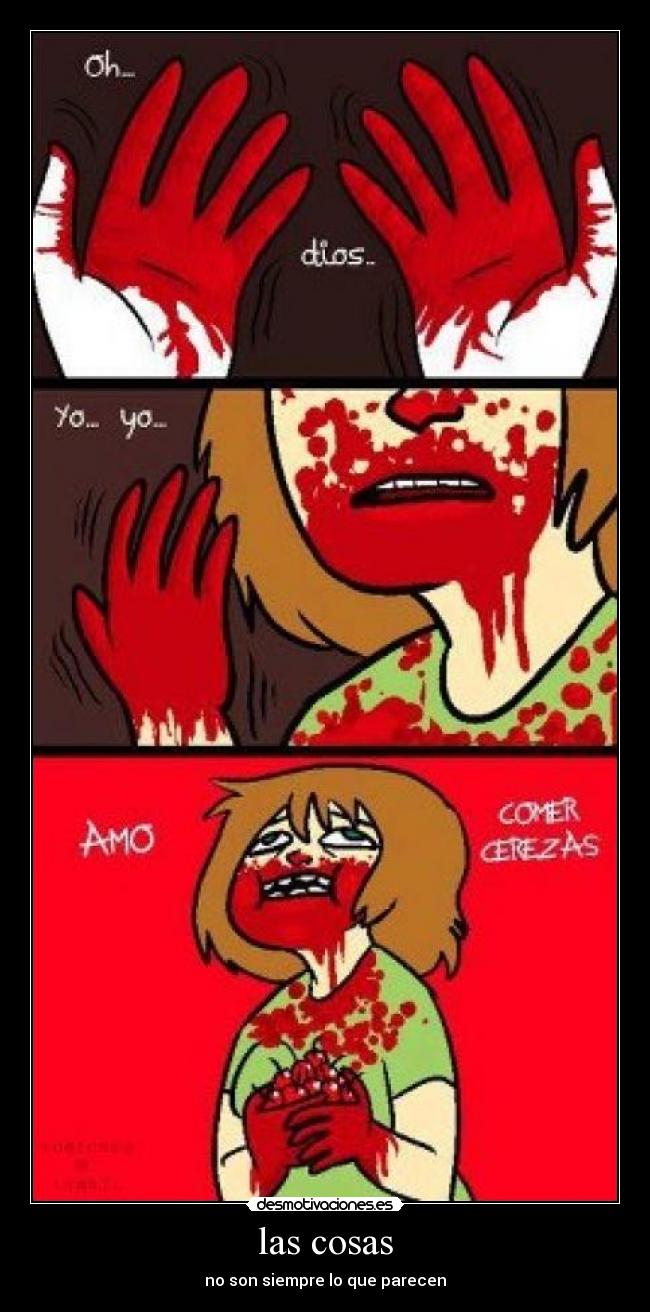 las cosas - no son siempre lo que parecen