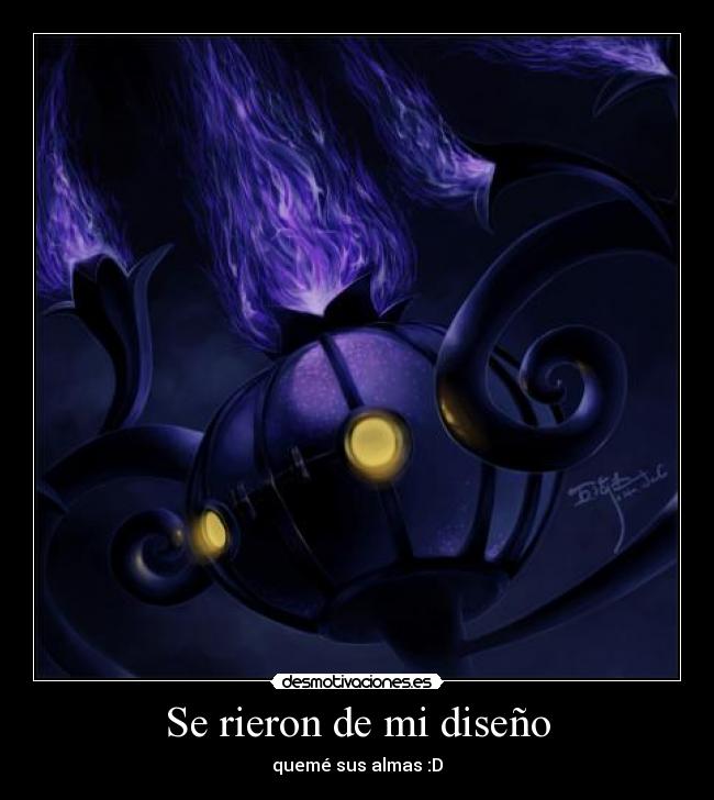 Se rieron de mi diseño -