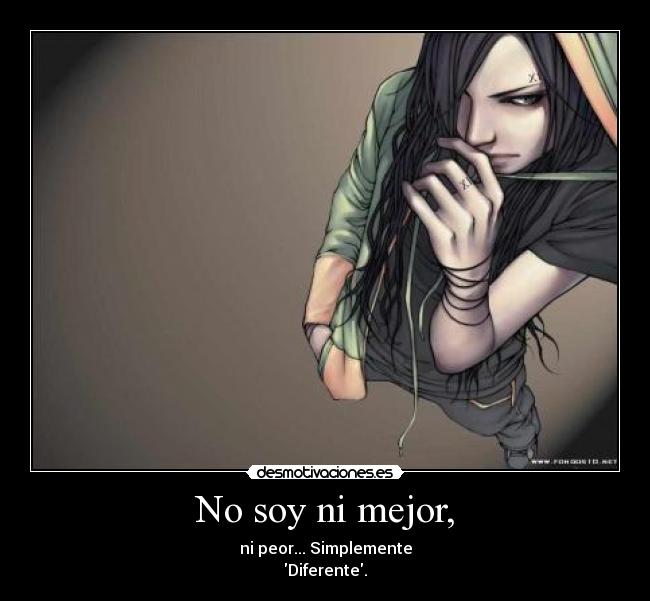 No soy ni mejor, - 