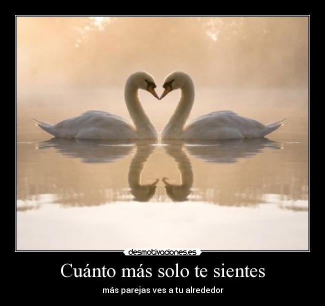 Cuánto más solo te sientes -
