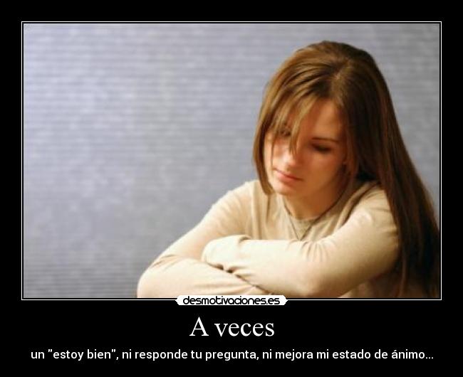 A veces -