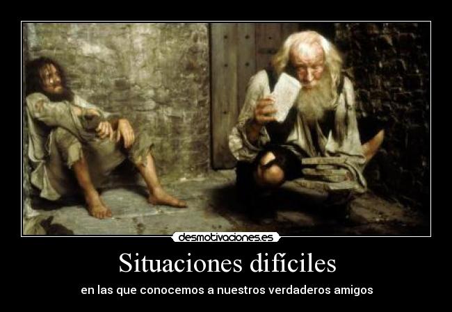 Situaciones difíciles - 