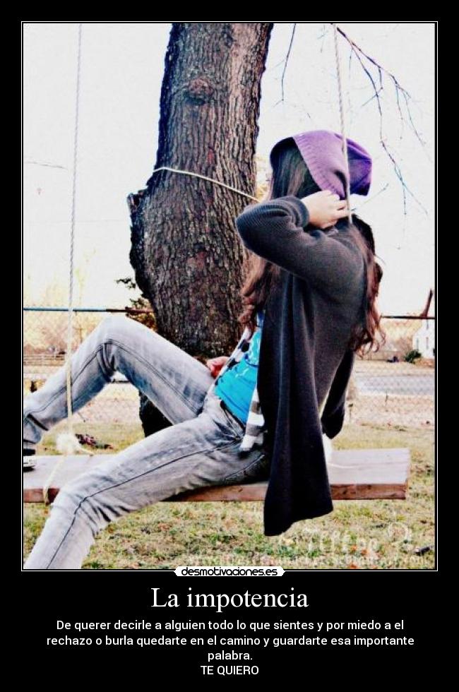 La impotencia -