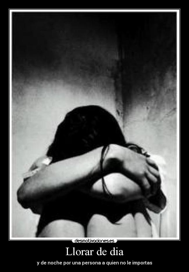 carteles llorar nadie desmotivaciones