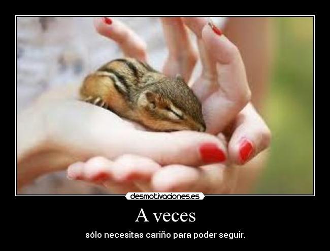 A veces -
