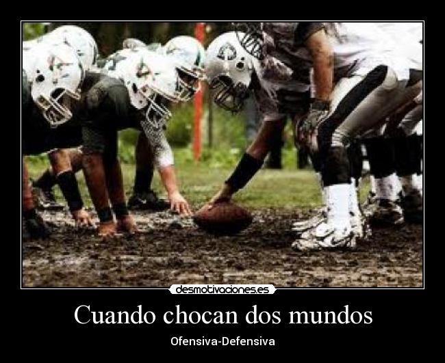 carteles futbol americano desmotivaciones