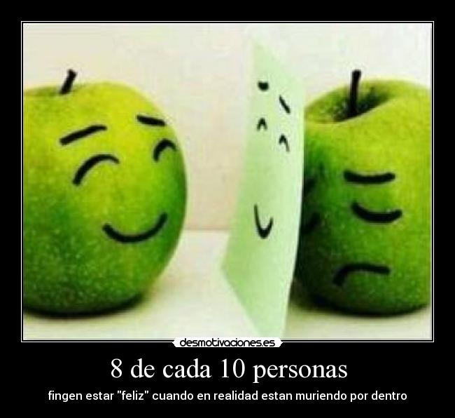 8 de cada 10 personas - 