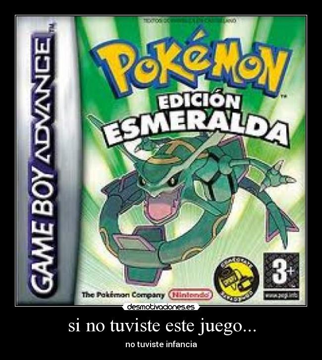 carteles pokemon esmeralda desmotivaciones