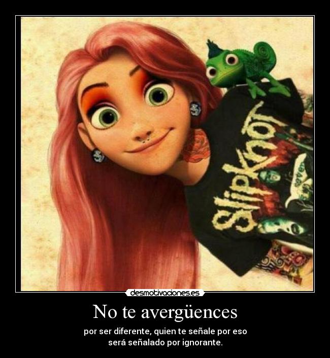 No te avergüences -