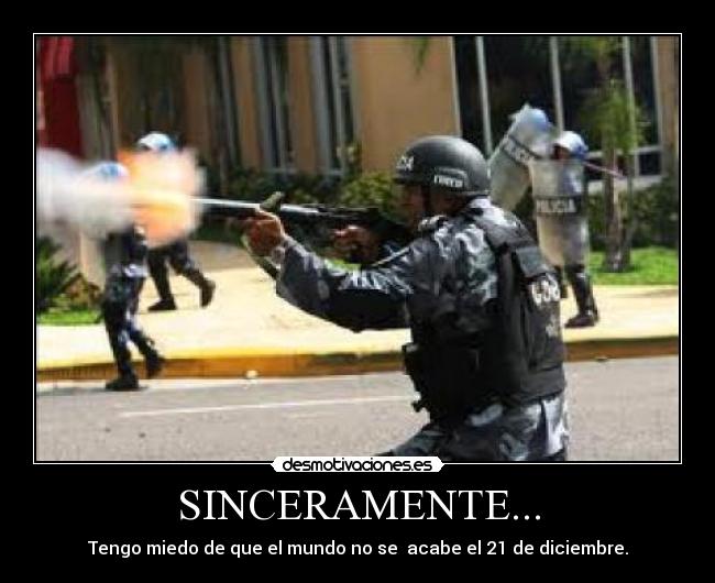 SINCERAMENTE... -