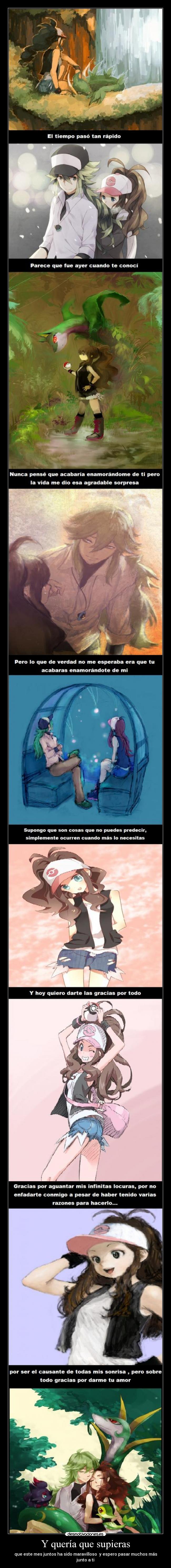 Y quería que supieras - 