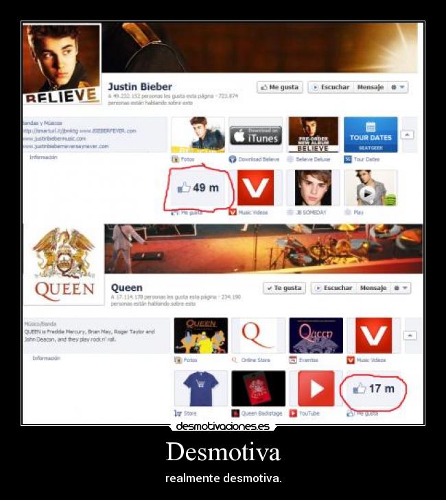 Desmotiva - realmente desmotiva.