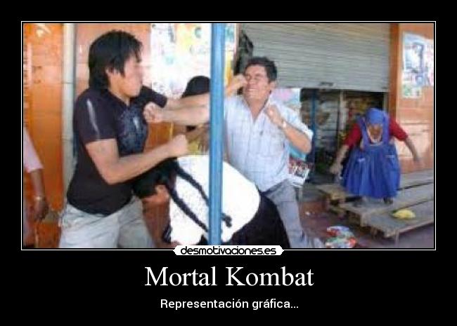Mortal Kombat - Representación gráfica...