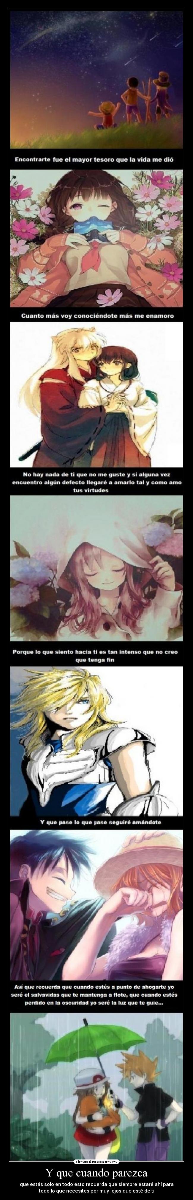 Y que cuando parezca - 