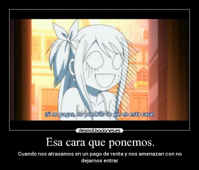 Esa cara que ponemos. - 