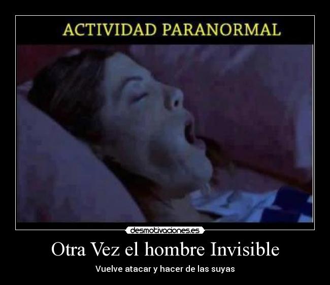 Otra Vez el hombre Invisible - Vuelve atacar y hacer de las suyas