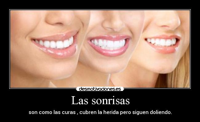Las sonrisas -