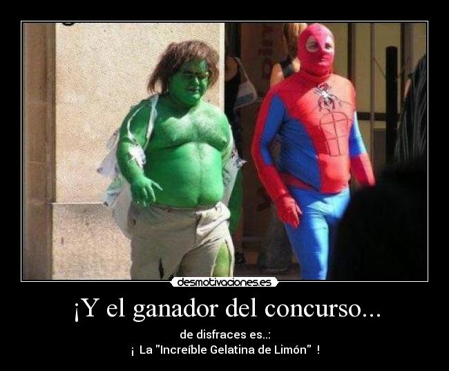 carteles disfraces desmotivaciones