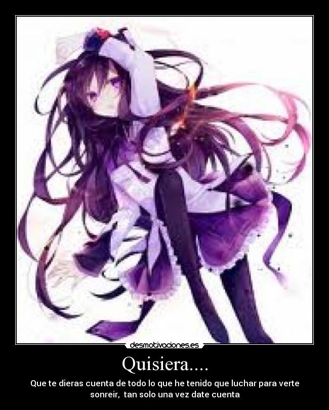carteles homura mahou shojo madoka magica melancolia desmotivaciones