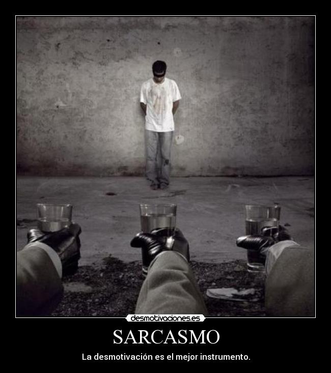 carteles sarcasmo desmotivaciones