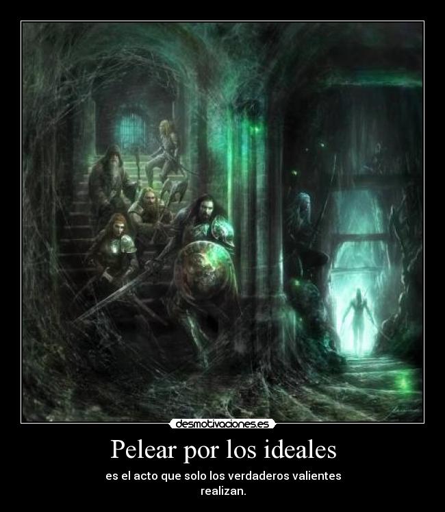 carteles valor pelear desmotivaciones