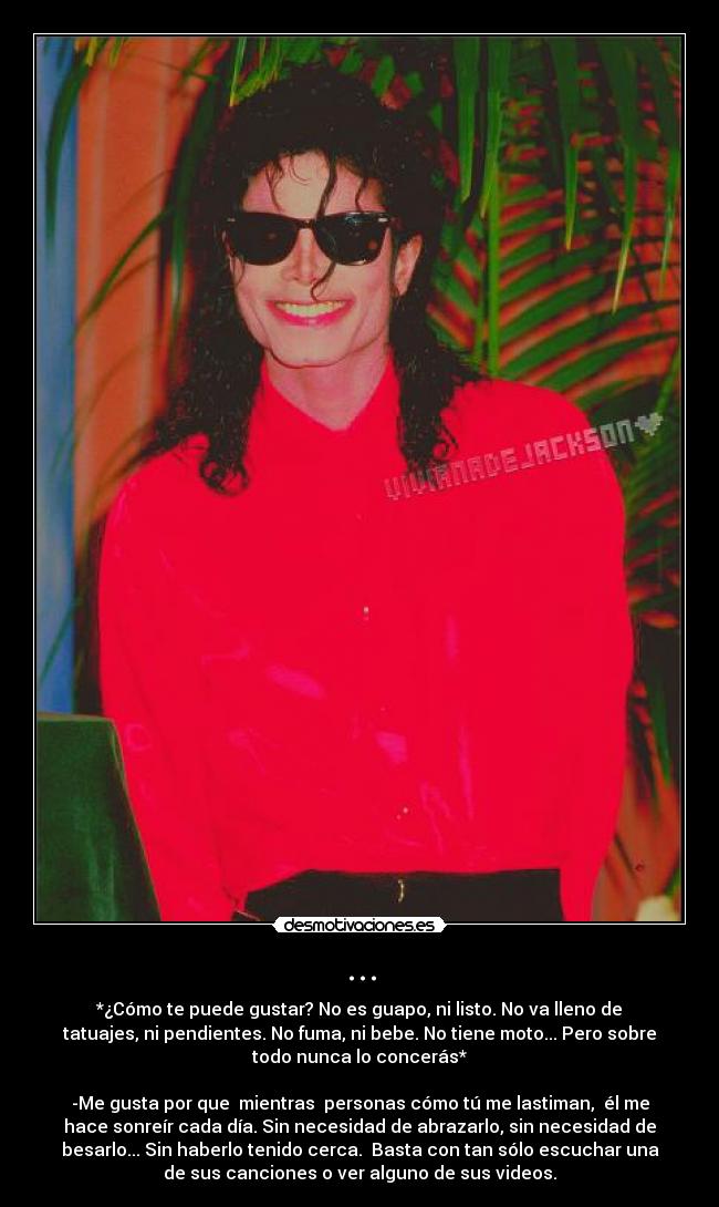 carteles michael jackson love you desmotivaciones