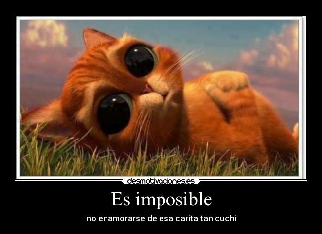 Es imposible -