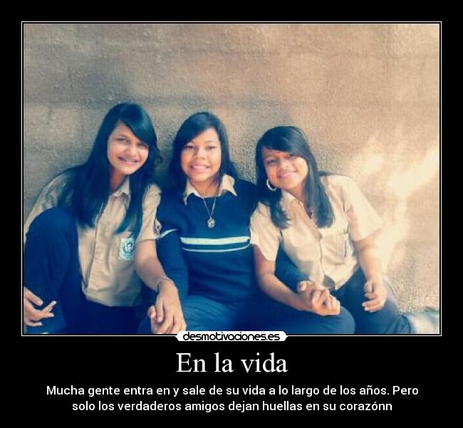 En la vida -