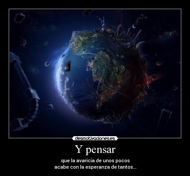 Y pensar - 