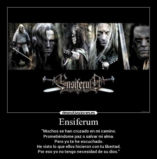 carteles ensiferum desmotivaciones