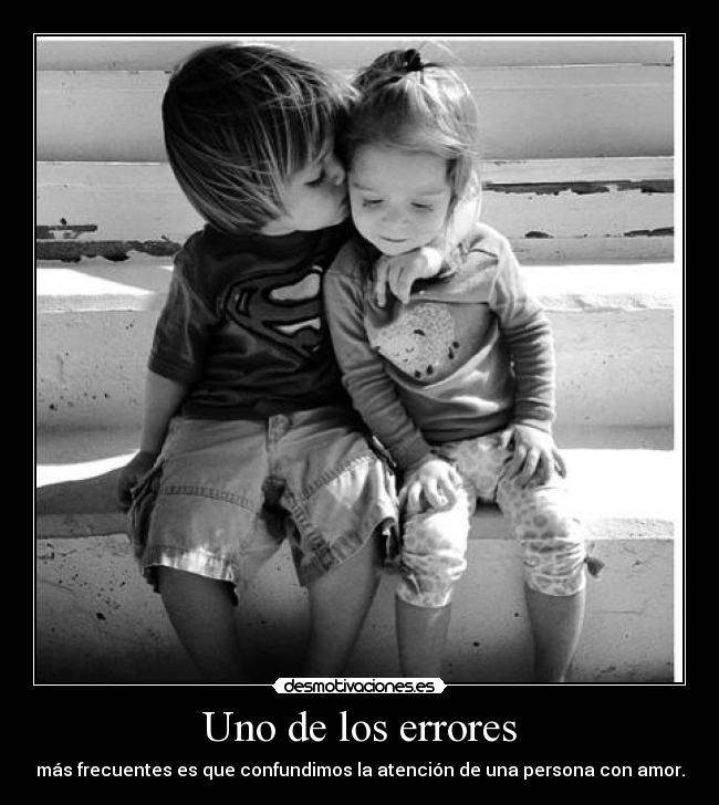 Uno de los errores - 