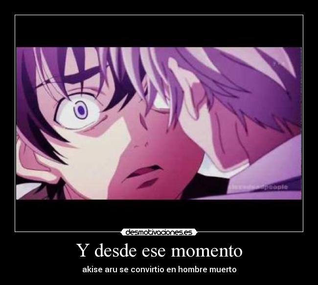 carteles mirai nikki anime desmotivaciones