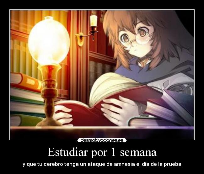 Estudiar por 1 semana -