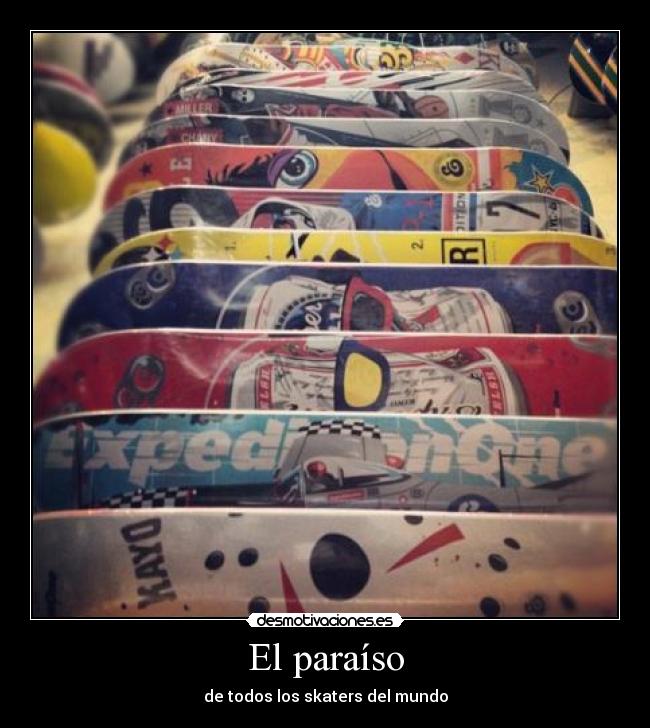 El paraíso - de todos los skaters del mundo