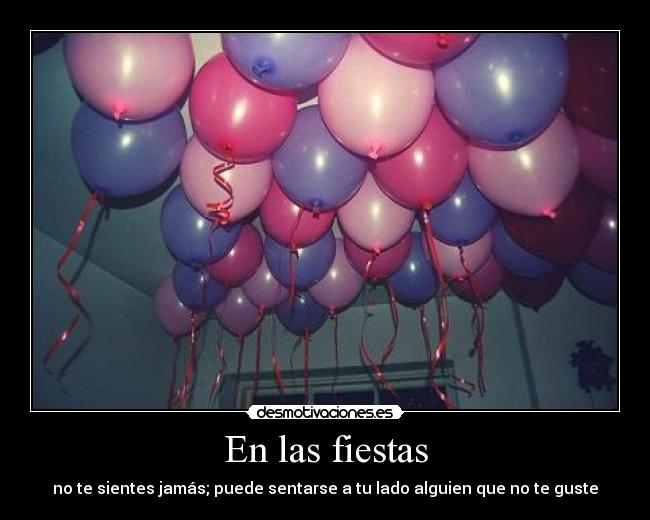 En las fiestas -