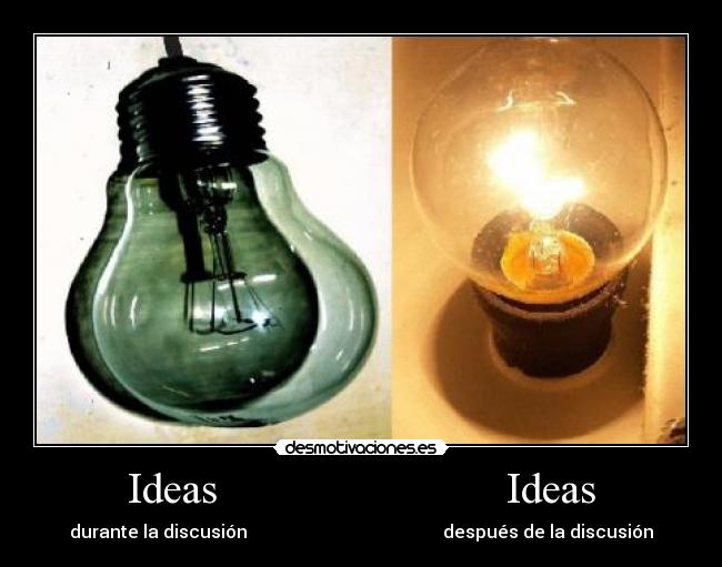 carteles ideas ideas mundo las ideas ideo cosas luego existo desmotivaciones