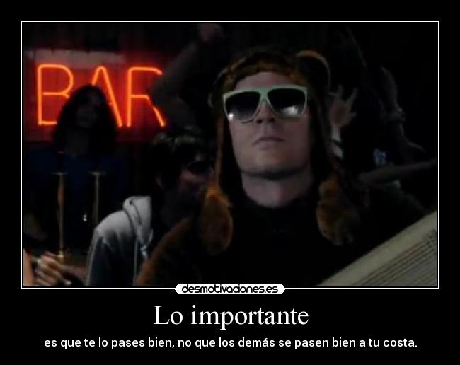 Lo importante - 