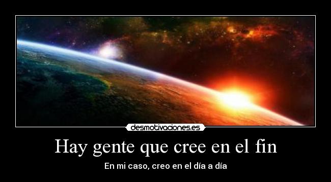 carteles fin del mundo desmotivaciones