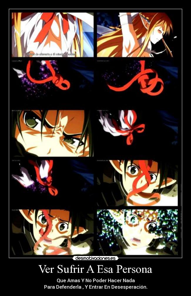 carteles anime desmotivaciones