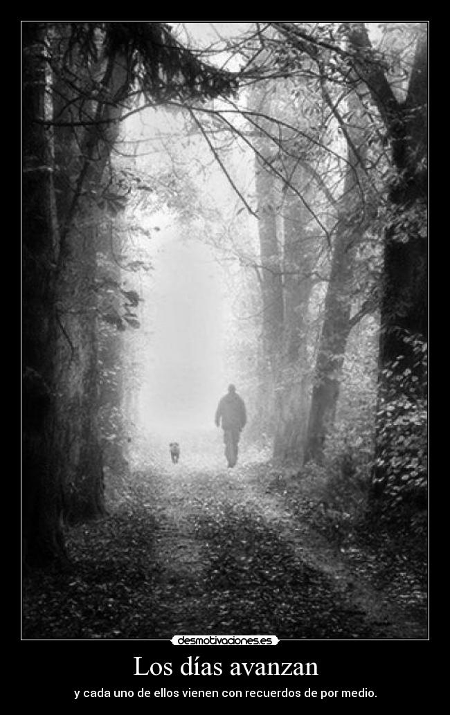 Los días avanzan - y cada uno de ellos vienen con recuerdos de por medio.