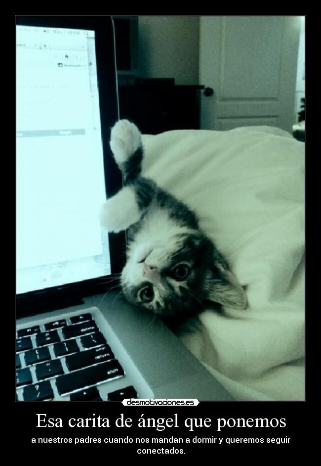 Esa carita de ángel que ponemos - 