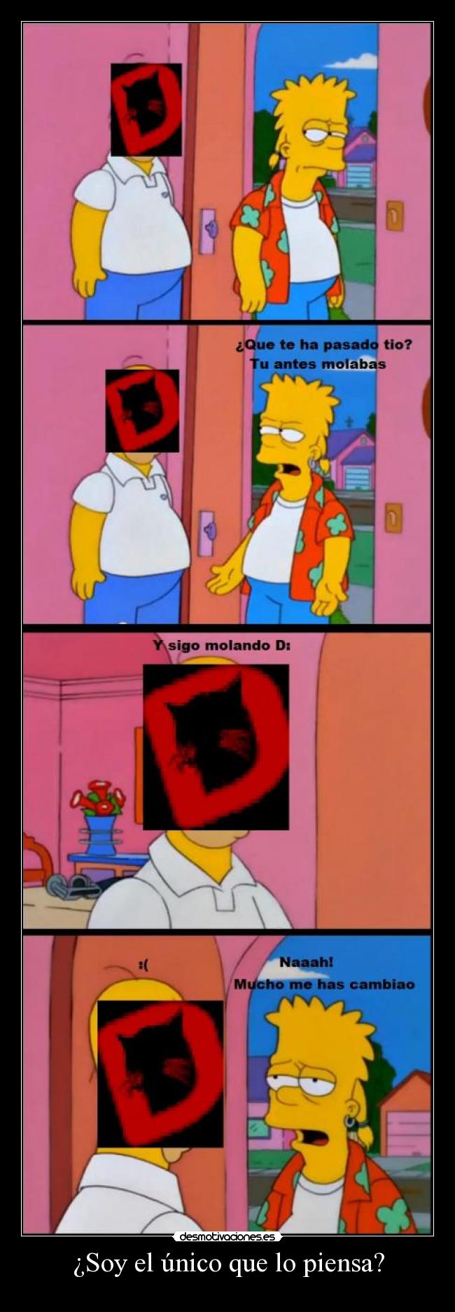 ¿Soy el único que lo piensa? -