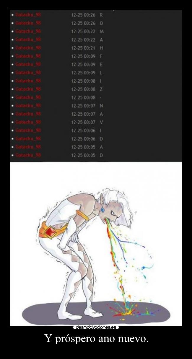 Y próspero ano nuevo. -