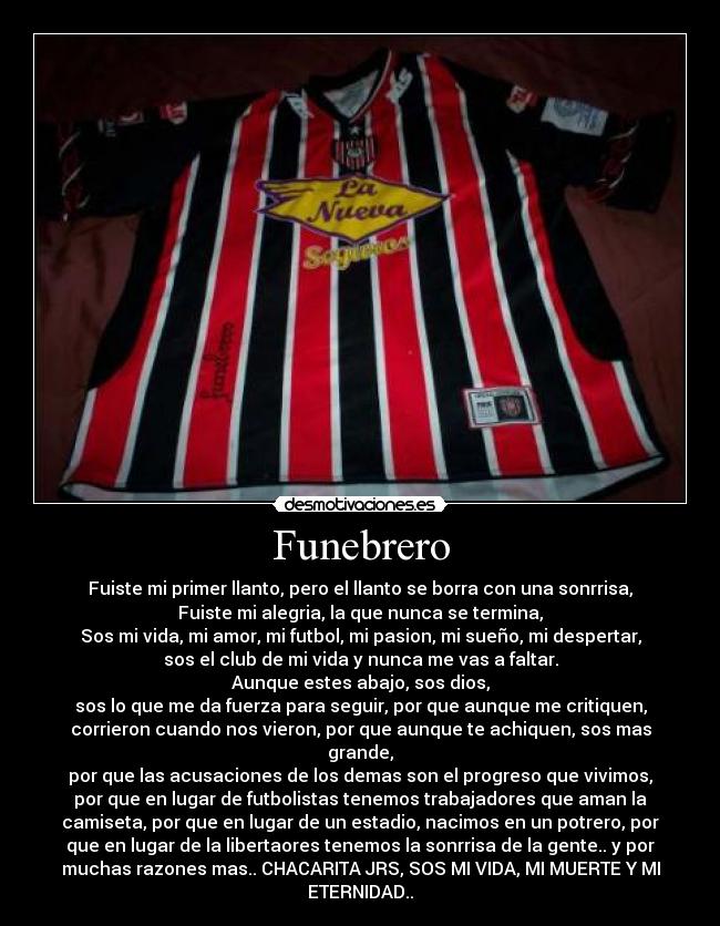 carteles chacarita futbol amor pasion hinchada fuerza dagger desmotivaciones