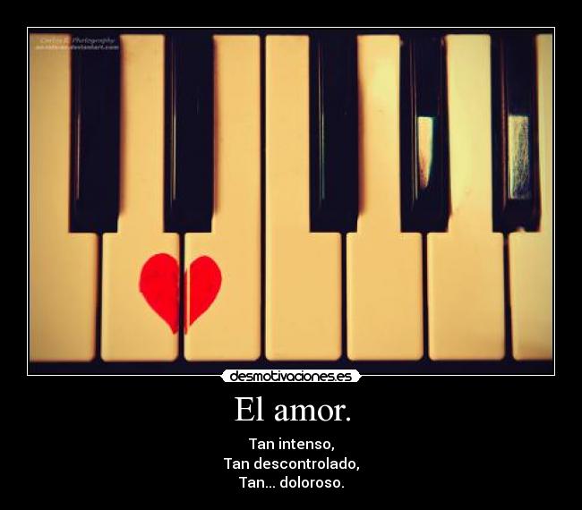 El amor. - 