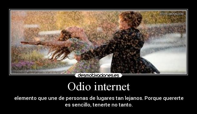 Odio internet -