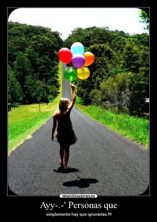 Ayy-.- Personas que -
