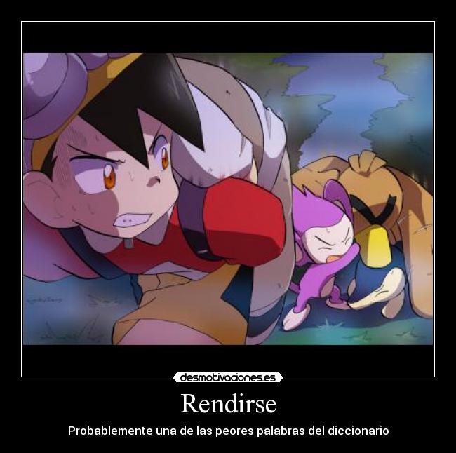 Rendirse -