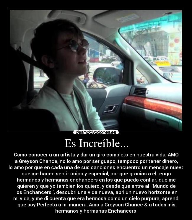 carteles greyson chance desmotivaciones